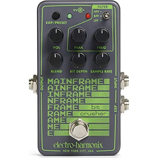 Electro Harmonix Mainframe Bit Tritter · Guitarra Efecto