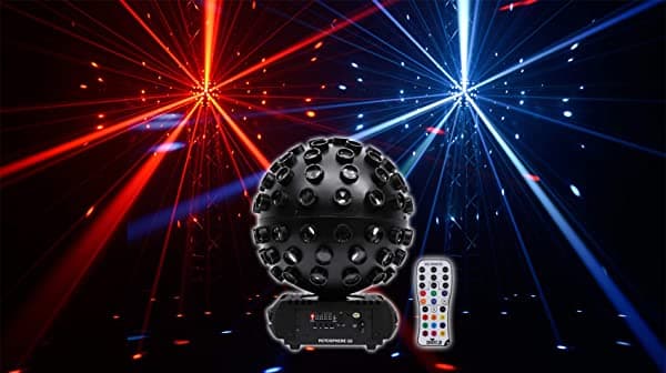 Chauvet Dj Rotosfera Q3 Mirror Ball Piel De Baile Dmx Led Efecto Luz + Remoto Rotosphere Q3+IRC-6