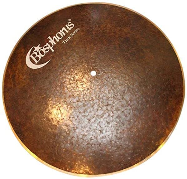 Bosphorus Cymbals Bosforus Platillo K24Fr De 24 Pulgadas Turk Serie Flat Ride Cymbal