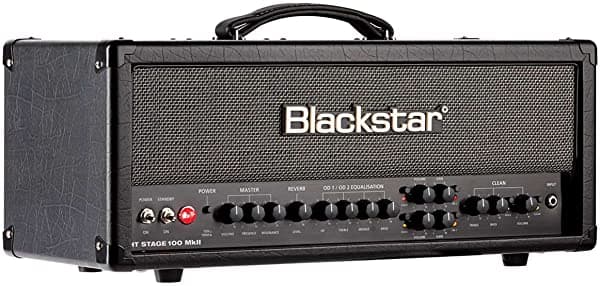 Blackstar HT Venue Series Stage 100 MkII 100W Cabezal Amplificador de Guitarra a Tubo Negro HTSTAGE100HMKII