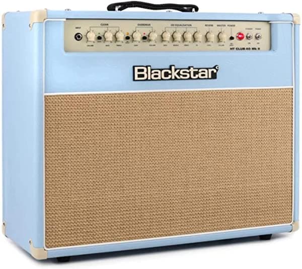 Blackstar Amplificador Combo de Guitarra HT Club 40 MkII Edición Negra y Azul