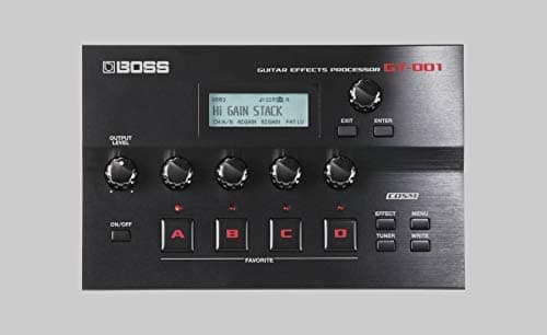 BOSS Jefe Gt-001 Guitarra Amp Efectos Procesador Y Usb Audio Placa 1 Año Microfibra Y Extendida Free