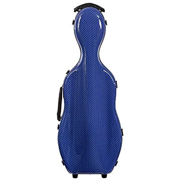 Tonareli Fibra De Vidrio De Fibra De Vidrio Con Forma De Violonchelo Edición Especial A Cuadros Vaf1021 VAF1016
