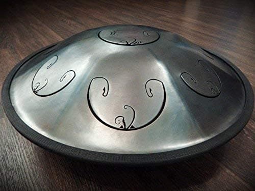 Shamanicshop Tangua Mano Pan Rav Vast 2 D Celtic Minor En Case De Acero Drum Para El Tanque De La Mano Del Tambor