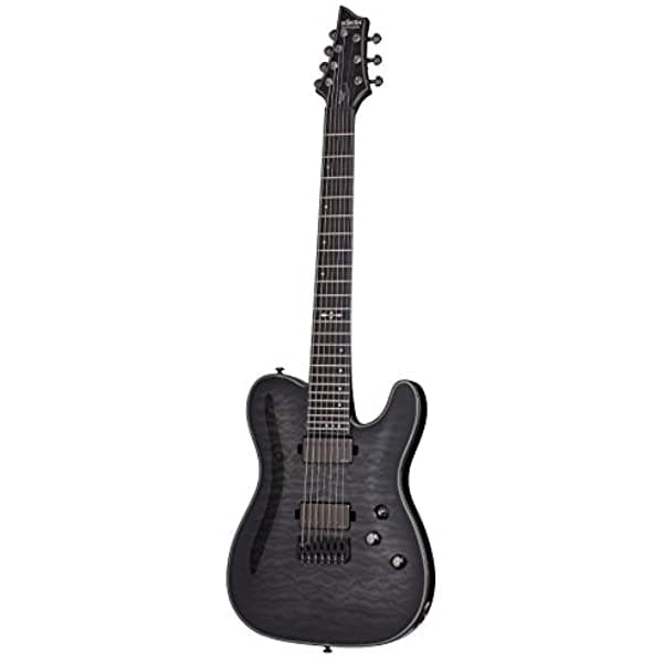 Schecter 1935 Hellraiser Hybrid PT-7 7 Cuerdas Guitarra Eléctrica de Cuerpo Sólido TBB