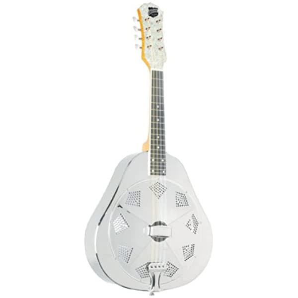 Rabación King Ra-998 Cuerpo De Metal Resonador Mandolin Níquel