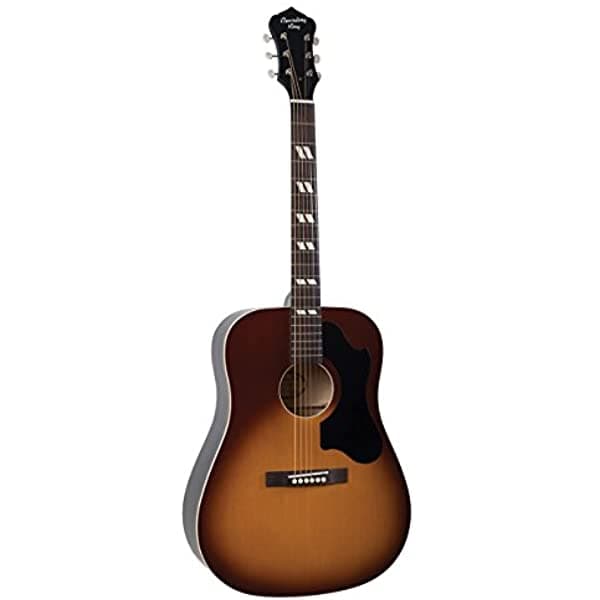 Recording King RDS-7-TS Dirty 30's Series 7 Guitarra Acústica Tipo Dreadnought, Sunburst Tabaco