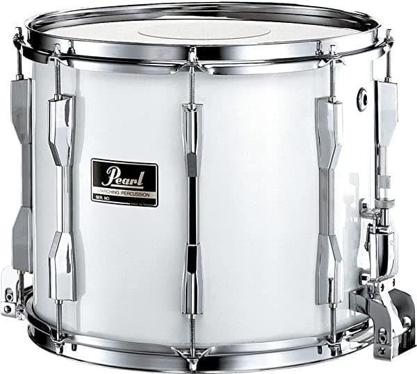 Pearl Redoblante Tradicional Competición 14 x 12 pulgadas Blanco CMS1412/C33