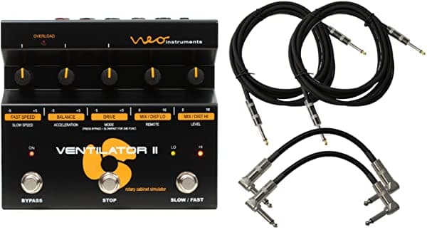 Neo-Instruments Neo Instrumentos Ventilador Ii Rotario Parlante Simulador Pedal Guitarra Teclado Ventilator II BUNDLE
