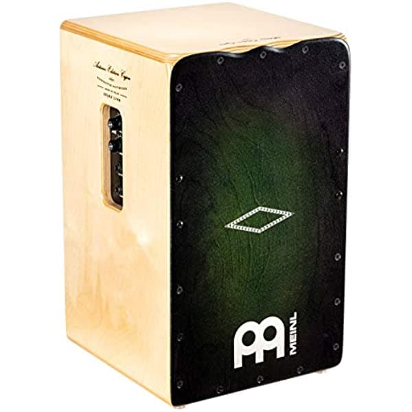 Meinl Percussion Pickup Cajon Box Drum Snare Efecto Y Electronics Amp O Pa Sistema Artisan Edition-Hecho En España-Cuerpo De Abedul Báltico Batón De Oliva Oscura Frontplate 2 Años PAESLDOB