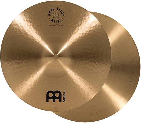 Meinl 14 Medium Hihat Hi Hat Cymbal Par Pure Aleay Tradicional Hecho En Alemania Pa14Mh De 2 Años
