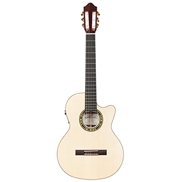 Kremona Fiesta F65Cw-Sb Cutway Electric Nylon Cuerdas Guitarra
