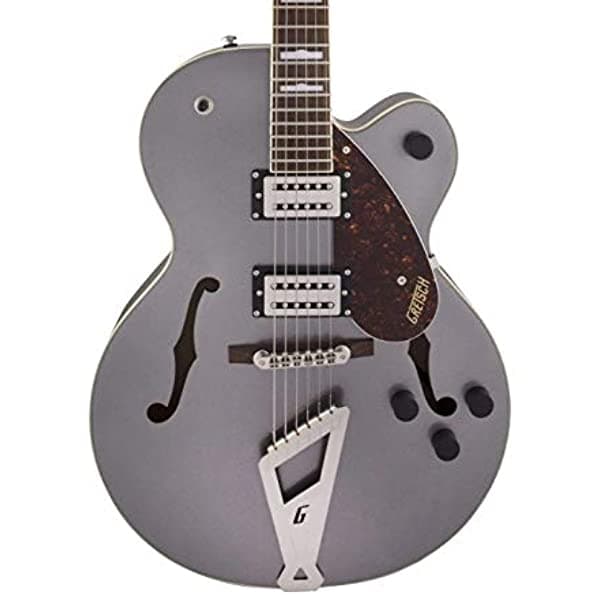 Gretsch G2420 Streamliner Hollow Body Phantom Metálico Con Cromático Ii Y Broad'Tron Bt-2S Pastillas 2804700569