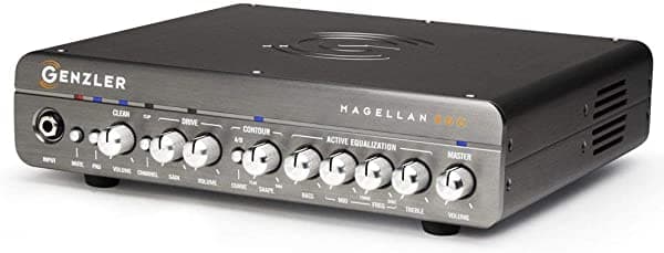 Genzler Magellan MG-800 Cabezal de Bajo - Dos Canales Pre 400 W con 8 Ohmios 800 W con 4 Ohmios / 2.67 Ohmios
