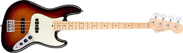 Fender American Professional Jazz Bass con Diapasón de Arce en Acabado Sunburst de 3 Colores 193902700