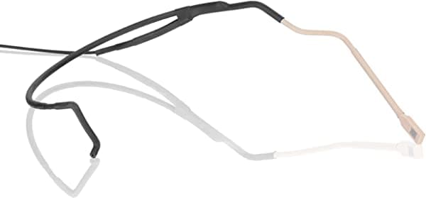 Countryman MHCW3HH05LSR W3 ISOMAX - Micrófono de Diadema Cardioide para Transmisores Sennheiser (Beige Claro)