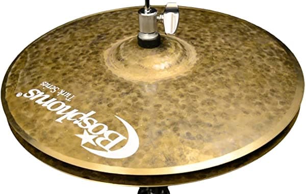 Bosphorus Cymbals K15HD - Par de Platillos Hi-Hat Serie Turk de 15 Pulgadas