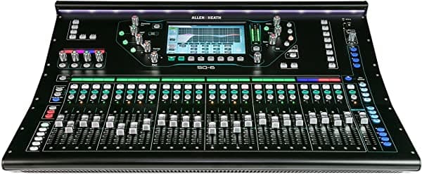 Allen & Heath SQ-6 Mezclador Digital, 48 Canales, Pantalla Táctil de 7", 24 Preamplificadores, 25 Faders, 16 SoftKeys, Salida Digital AES
