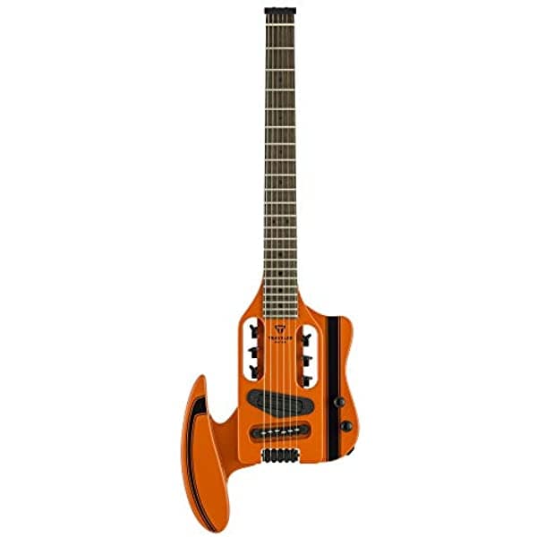 Traveler Guitar RA 6 Cuerdas Guitarra Eléctrica de Cuerpo Sólido Hugger Orange SPS HO
