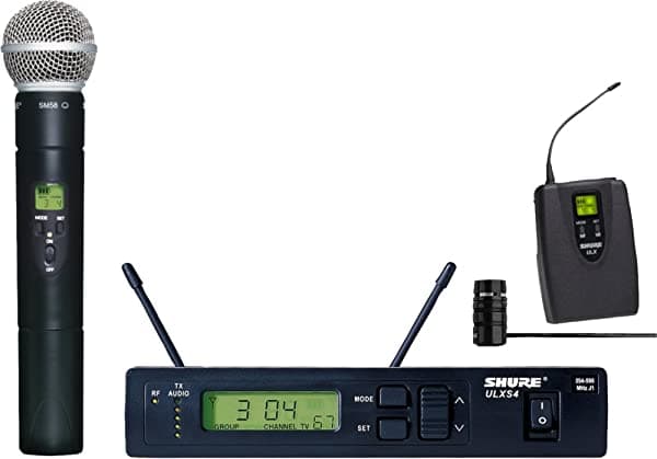 Shure ULXS124 85 Combo Sistema Inalámbrico J1 ULXS124/85-J1