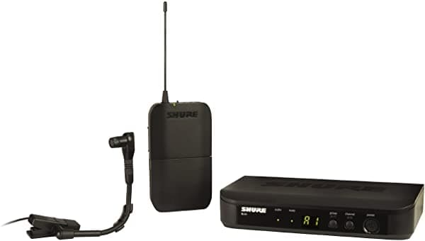 Shure BLX14 B98 Sistema de Micrófono Inalámbrico Bodypack y Beta 98H C Clip-On de Cuello de Ganso Descontinuado por el Fabricante BLX14/B98-H8