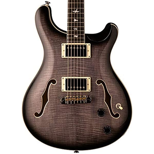 Prs Guitarras 6 Cuerdas Se Hollowbody Ii Carbón Explosión Con Estuche Derecha (105536Ca)