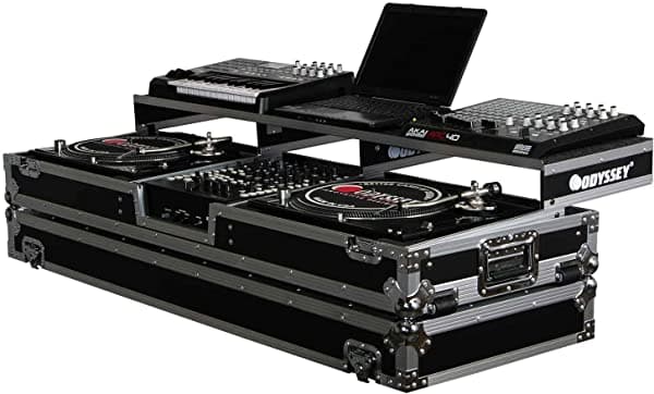 Odyssey Fzgspdj12W Remixer Glide Turnable Coffi Regar 12 Pulgadas Dj Mezclador Coffin