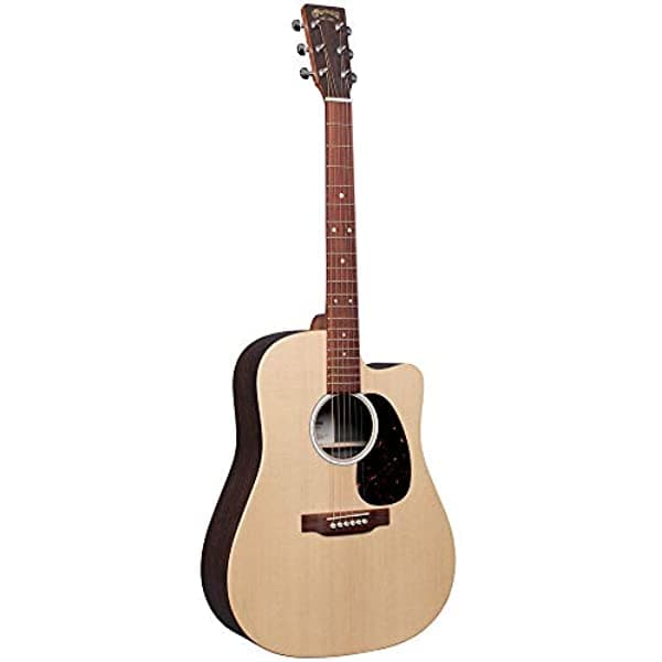 Martin DC-X2E Guitarra Electroacústica con Funda, Tapa Abeto de Sitka y Laminado de KOA, Diapasón D-14, Mango Performing Artist (MARTIN 11DCX2E-03)