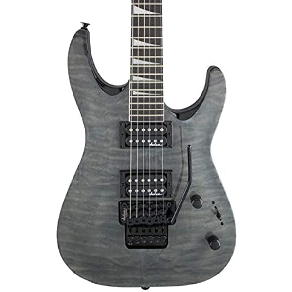 Jackson Js Series Dinky Arch Top Js32Q Dka Diapasón Amaranto Guitarra Eléctrica Negra Transparente JS Series 2910238585