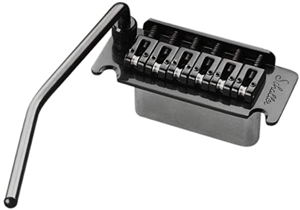 Schaller 3801 Sistema de Tremolo Vintage en Negro Cromado 13801/Black Chrome