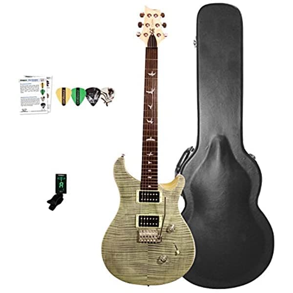 Paul Reed Smith Guitarra Cm4Ttg-Kit-3 Prs Exclusivo Custom Se 24 Guitarra Eléctrica Trampas Green CM4TG-KIT-3