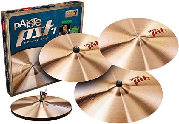 Paiste Pst 7 Session - Juego De Platillos De 16 Pulgadas