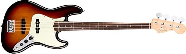 Fender American Professional Jazz Bass, Diapasón de Palisandro, Bajo Eléctrico - 3-Color Sunburst 193900700