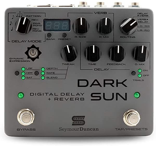 Seymour Duncan Dark Sun Digital Delay + Reverb Pedal 11900-017