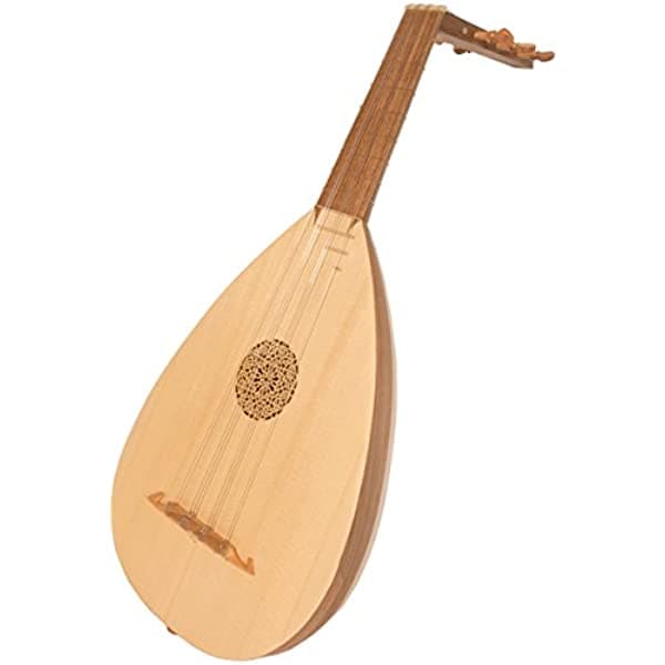 Roosebeck Ukelele Tenor Lute-Kulele Abigarrado Nogal