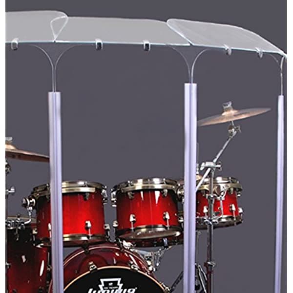 Pennzoni Display Paneles De Tambor Ds7Dl 7 Pies X 12 Pies Con Deflectores Y Bisagras Flexibles