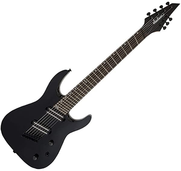 Jackson X Series Dinky Arch Top Dkaf7 Ms - Guitarra Eléctrica Multiescala De 7 Cuerdas Con Cuerpo De Álamo Diapasón De Laurel Y 24 Trastes Jumbo (Diestros Negro Brillante) 2916173503