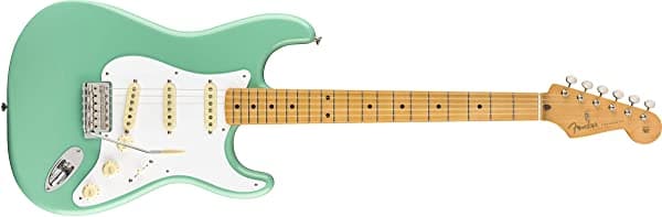 Fender Vintera Stratocaster - Diapasón De Arce De Los Años 50 Color Verde 149912373
