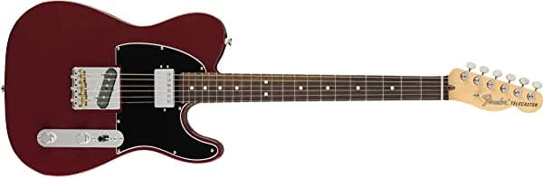 Fender American Performer Telecaster Hum Guitarra Eléctrica Aubergine Diapasón de Rosewood 115120345