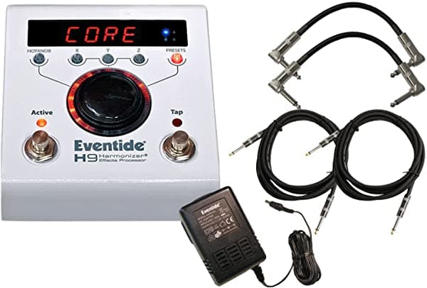 Eventide H9 Core Multi Efectos Pitch Y Delay Pedal 4 Cables Y Power Suppl H9 Core BUNDLE