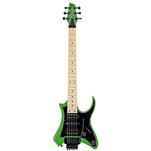 Traveler Guitarra Eléctrica De 6 Cuerdas Vaibrant Estándar Derecha Verde Limo (V88S Sgngmp)
