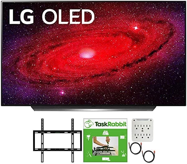Lg Oled48Cxpub 48 Inch Cx 4K Smart Oled Tv Con Ai Thinq 2020 Bundle Con Taskrabbit Installation Services + Deco Gear Wall Mount + Hdmi Cables + Surge Adapter E23LGOLED48CXPUA