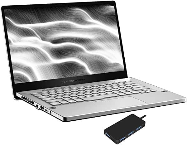 ME2 MichaelElectronics2 Asus Rog Zephyrus G14 Gaming & Entertainment Laptop (Amd Ryzen 9 4900Hs 8-Core 24Gb Ram 1Tb Pcie Ssd 14.0" Full Hd (1920X1080) Rtx 2060 Max-Q Wifi Bluetooth Win 10 Home) Con Usb Hub GA401IV-BR9N6