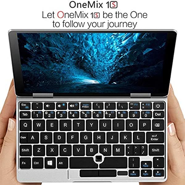 XAMMUE One Netbook One Mix 1S [Última Actualización Hw 256 Gb Pcie Ssd] Yoga 7" Bolsillo Portátil Ultrabook Windows 10 Portátil Mini Portátil Umpc Tablet Pc Intel Celeron Procesador 3965Y Dual Core 8Gb Ram+2048Level Stylus
