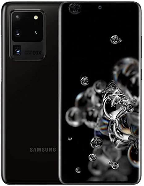 Samsung Galaxy S20 Ultra 5G | Sm-G988N 256Gb | Desbloqueado De Fábrica - Versión Internacional De Corea (Negro Cósmico) | Incluye Altavoz Saru