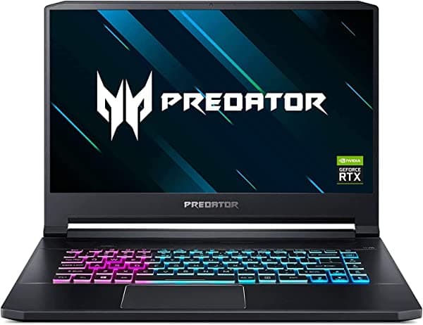Acer Predator Triton 500 PT515-51-73EG - Notebook Gaming (15.6" 1920 x 1080 Core i7 i7-9750H 16 GB de RAM 512 GB de SSD Windows 10 Pro de 64 Bits Nvidia GeForce RTX 2060 con 6 GB) NH.Q50AA.003