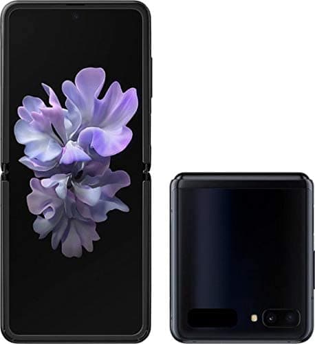 Samsung Galaxy Z Flip Factory Desbloqueado Nuevo Teléfono Celular Android Versión Us | 256 Gb De Almacenamiento | Identificación De Huellas Dactilares Y Reconocimiento Facial | Batería De Larga Duración Mirror Black SM-F700UZKDXAA