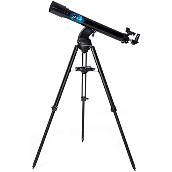Celestron Astro Fi 90 Telescopio Refractor Wi-Fi Inalámbrico, Negro (22201)