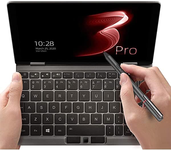 XAMMUE One Netbook One Mix 3 Pro Platinum Edition Yoga Cpu Intel 10Th I7-10510Y 8.4" Mini Pocket Laptop Ultrabook Umpc Win 10 Home2560X1600 Pantalla Táctil Tablet Pc 16Gb Ram/512Gb Pcie Ssd Almacenamiento