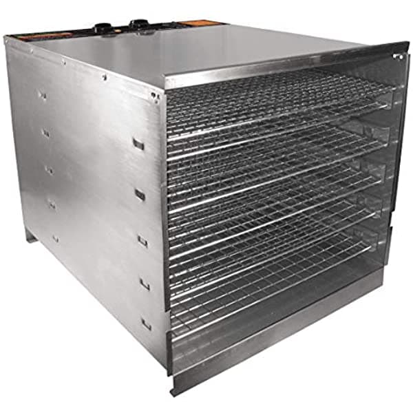 Weston 74 - 1001-W Pro-1000 Acero Inoxidable Alimentos Deshidratador De Alimentos (10 Bandejas)